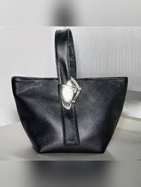 Merit X Brandon Maxwell Bucket Small Black Bag- Limited Edition